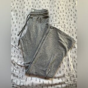 COPY - waffle pattern flared lounge pants size small